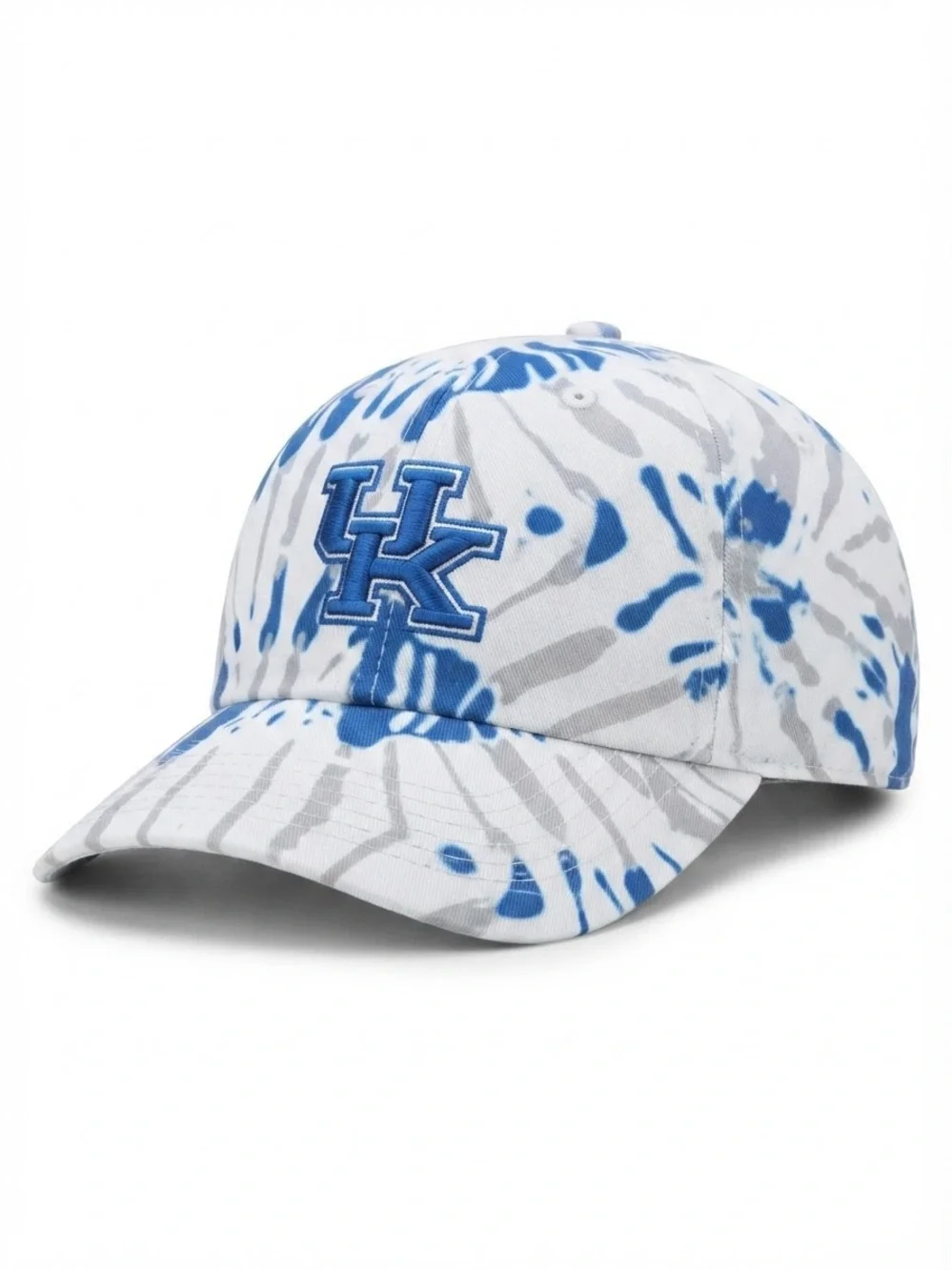 NIKE University of Kentucky Graffiti Strapback Baseball Cap - Blue , White, Gray